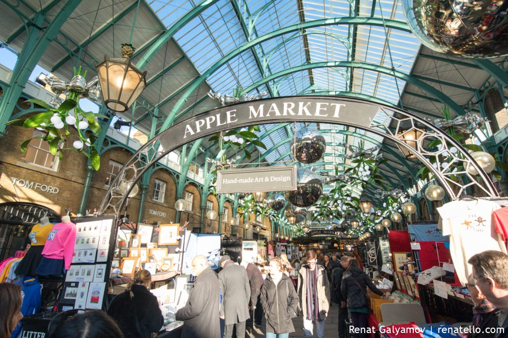 Covent Garden Apple Market, The Market, London