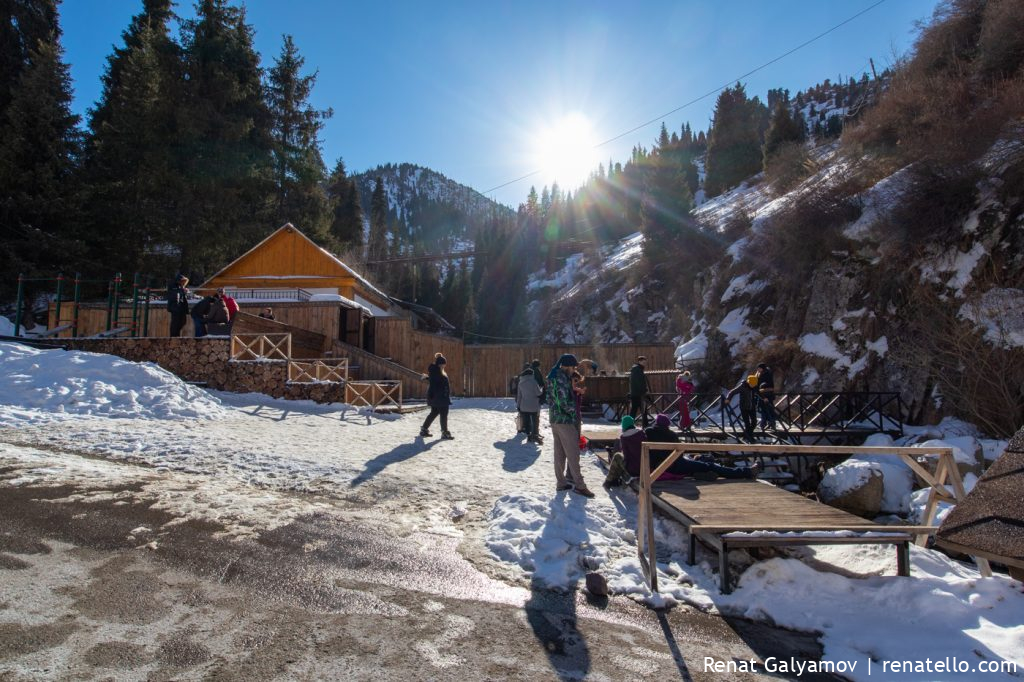 Gorelnik Hot Springs. Горячий источник Горельник.