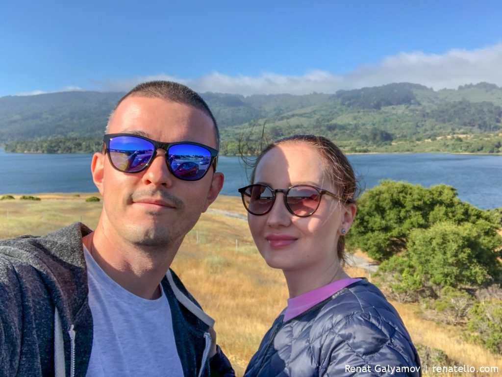 the Lower Crystal Springs Reservoir