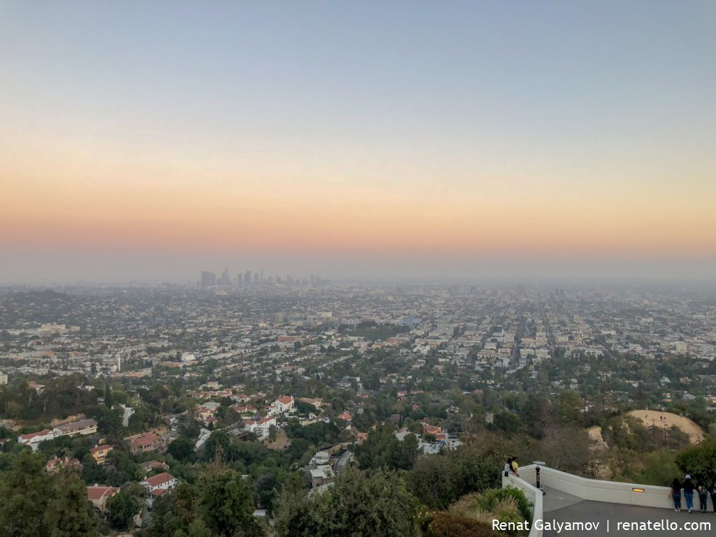 Los Angeles Downtown from the Griffith Observatory