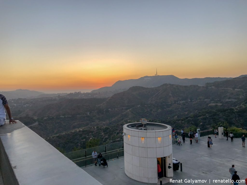 The Hollywood Hills in Los Angeles