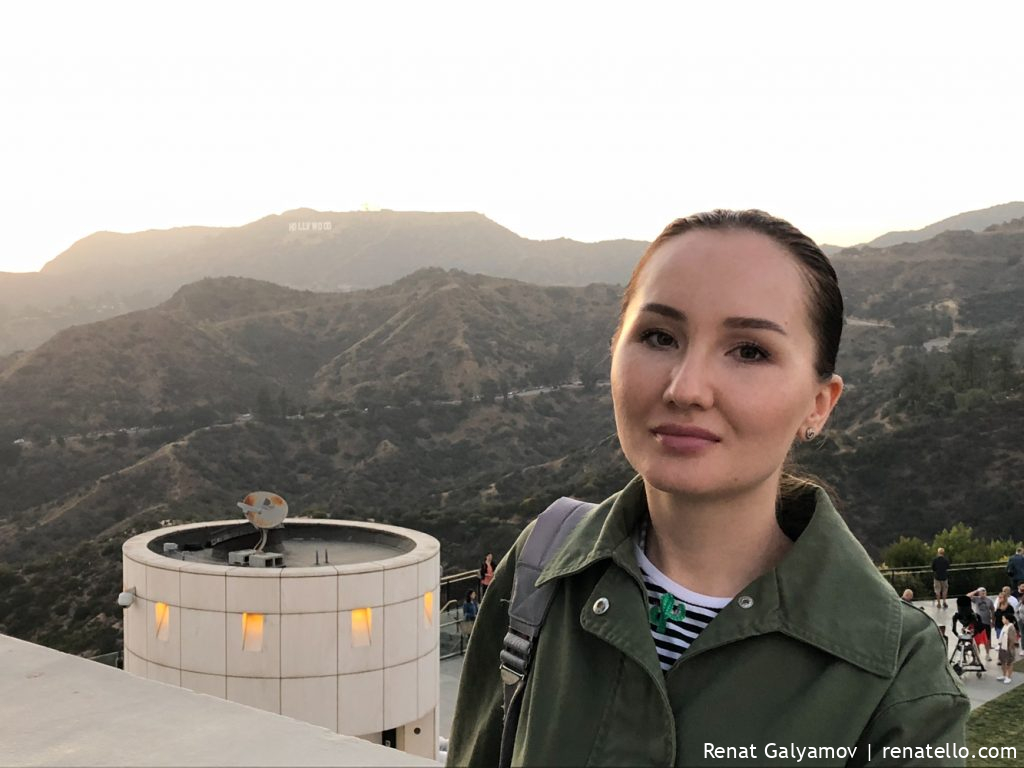 Amina in Griffith Observatory, Los Angeles