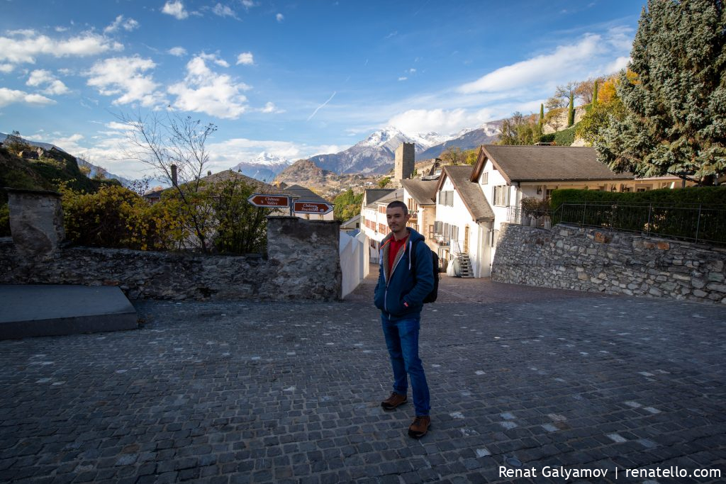 Renat Galyamov in Sion, Switzerland