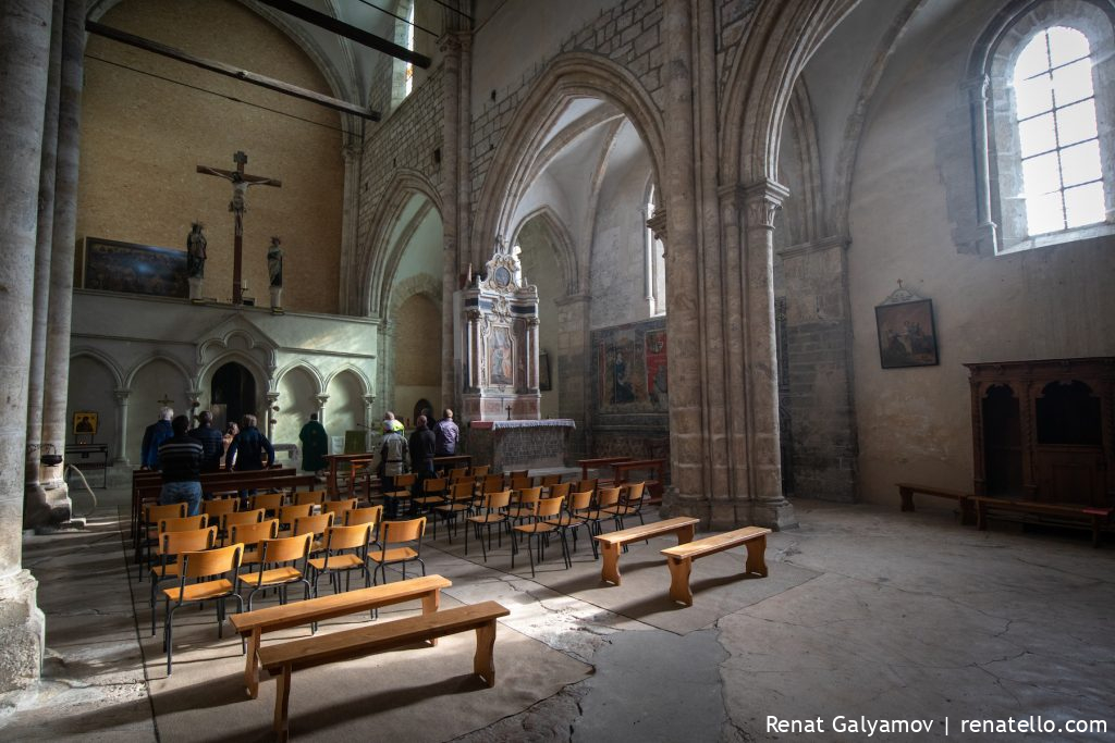 Inside Valère Basilica