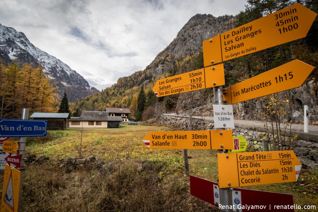 Hiking in Gorges du Dailley