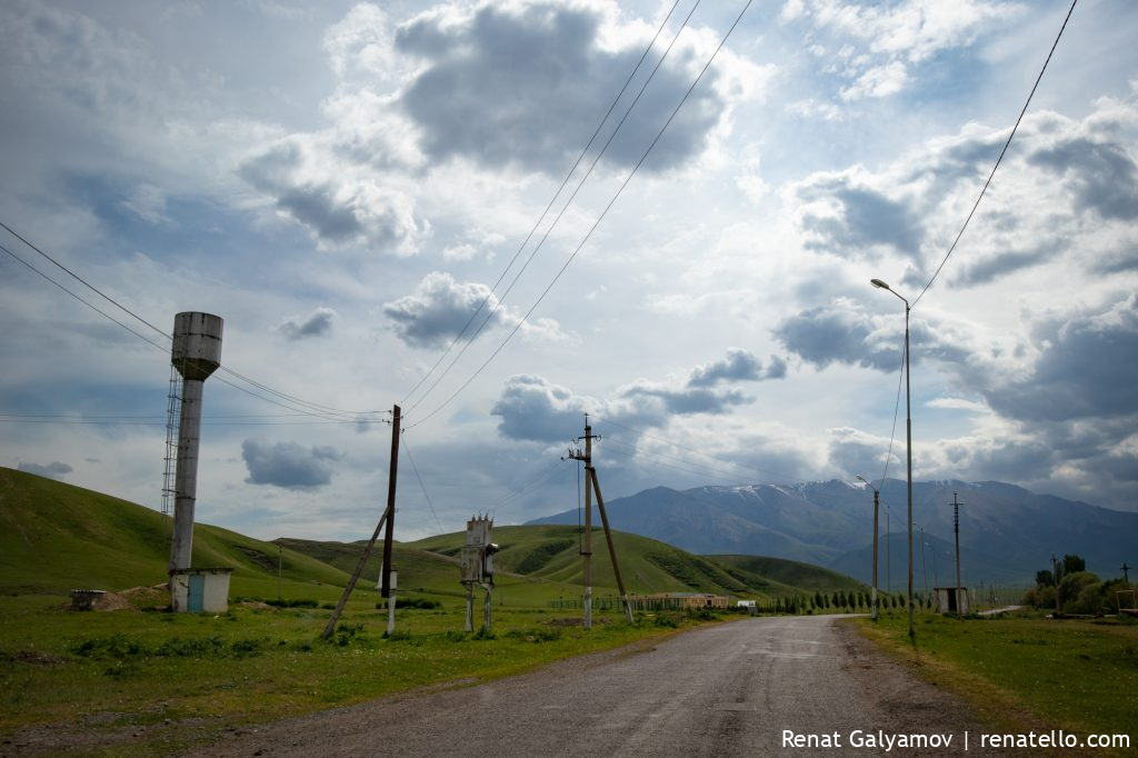 utility poles and beautiful hills