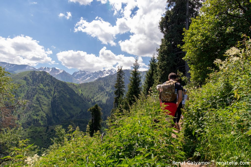 Trail on Kok-Zhailau