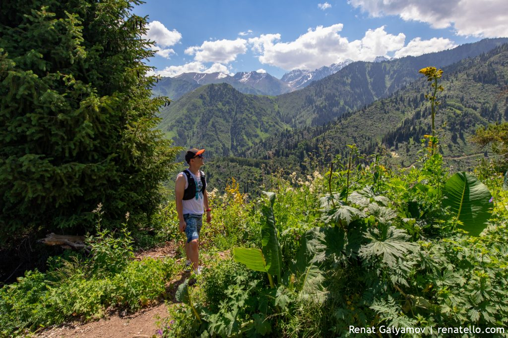 Renat in the mountains