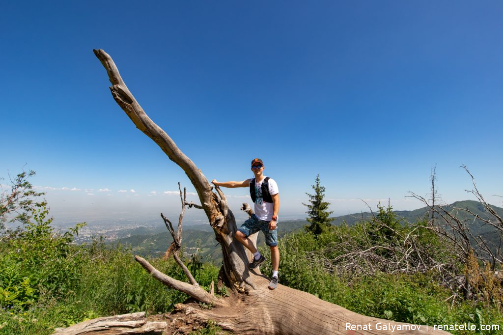 Renat in the mountains