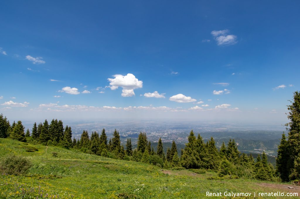 View from Kok-Zhailau