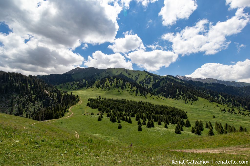 Kok-Zhailau Kumbel peak view