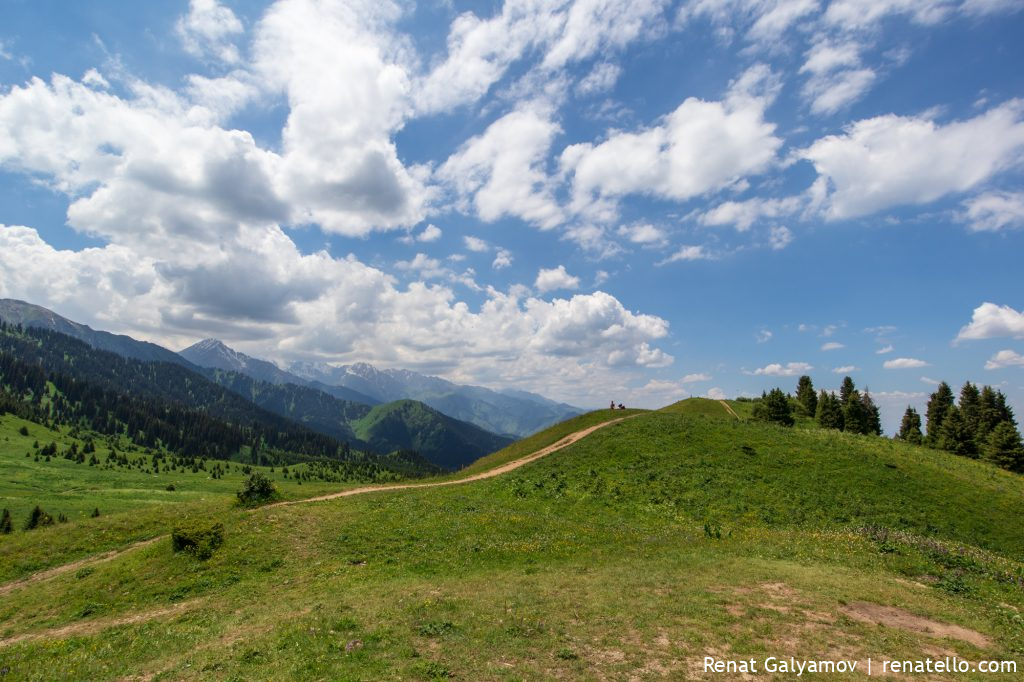 Trail on Kok-Zhailau