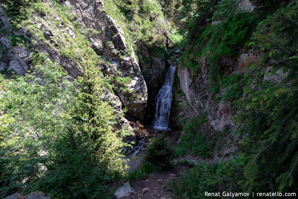 Waterfall on Kok-Zhailau