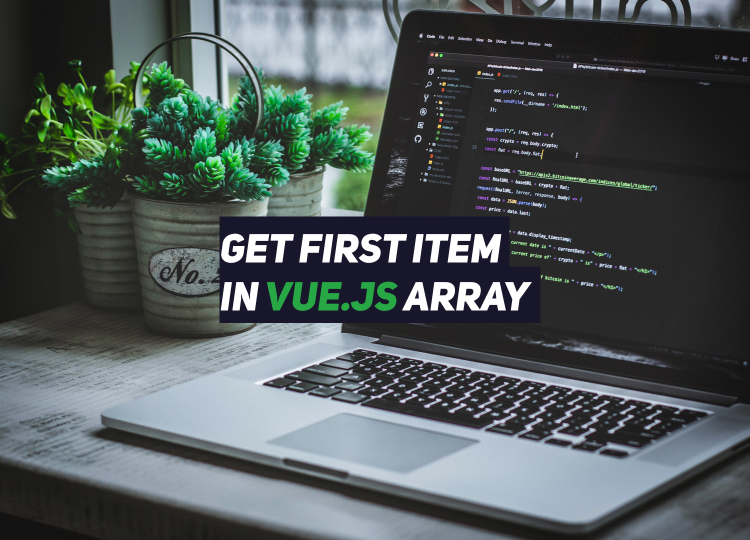 item in array js